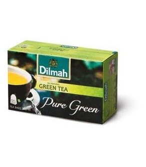 Dilmah Pure Green, čaj pravý zelený, 20x1,5g
