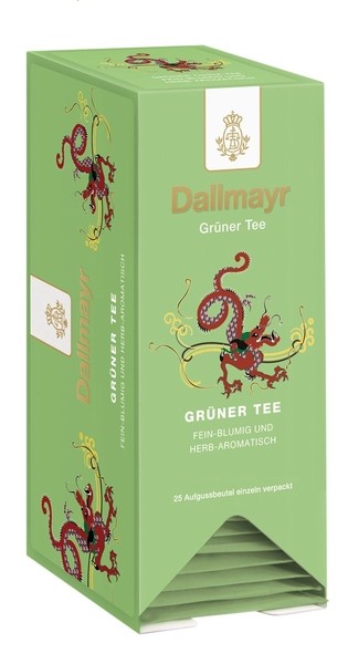 Dallmayr Zelený čaj 25 jednoporcových sáčků