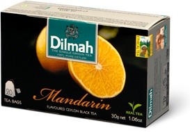 DILMAH Dilmah Mandarin, čaj černý, mandarinka, 20x1,5g