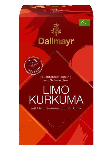 Dallmayr Limetka - Kurkuma (20 x 2,3 g) 20 pyramidových sáčků