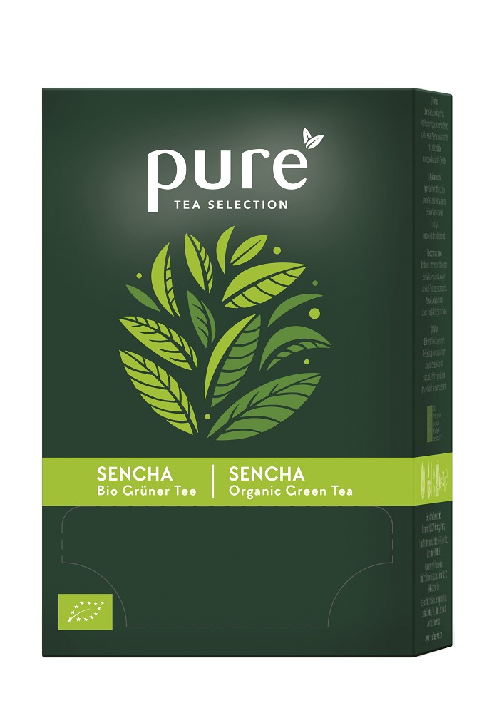 PURE Tea Selection PURE Tea Selection BIO Sencha 25 hedvábných pyramidových sáčků